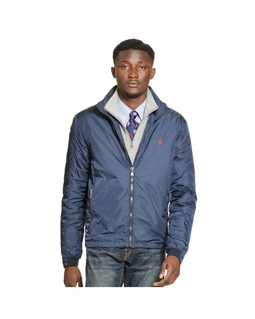 Polo ralph lauren bomber jacket aviator navy 2025